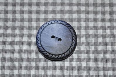 Knopf 18mm Farbverlauf klein dunkelblau