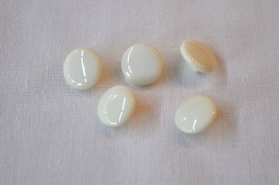Knopf 12mm Öse Uni creme