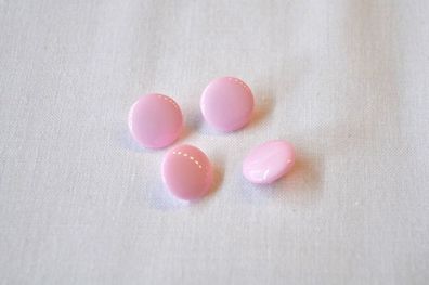 Knopf 12mm Öse Uni rosa