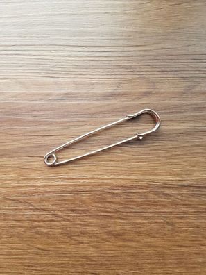 Kiltnadel 13x75mm silber