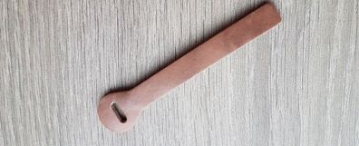 Reißverschluss Zipper Anhänger Leder