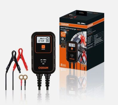 Automatikladegerät Osram Batterieladegerät OEBCS904 6 V, 12 V 2 A, 4 A