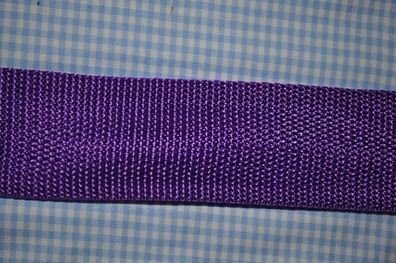 Gurtband 30 mm lila