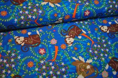 Fabri-Quilt Myytic Forest Affe