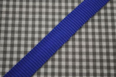 Gurtband 15 mm royalblau