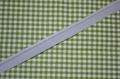 Paspelband baumwolle 12mm hellgrau
