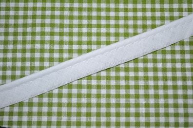 Paspelband baumwolle 12mm weiß