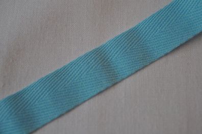 Köperband hellblau 1,5cm