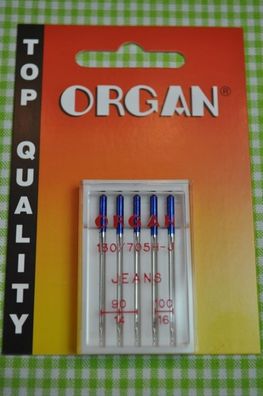 Organ Nähnadeln Jeans 90/14 - 100/16