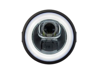 Daytona Hauptscheinwerfer "LED" Ø 120 mm, LED, Sta schwarz, mit s