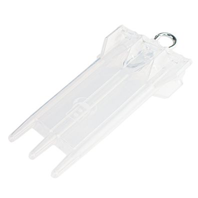 Bull´s Hartplastik Dartcase für Steeldarts, Softdarts AcraX, Transparent