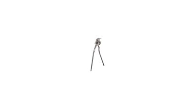 Pletscher Zweibeinständer Aluminium-Druckguß, mit 28", ab 290 mm
