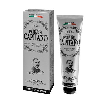 Capitano 1905 activated carbon toothpaste 75ml