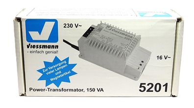 Viessmann 5201 - Power-Transformator 150 VA - Originalverpackung