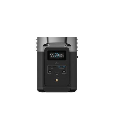 DELTA 2, tragbare Powerstation (schwarz, 1.024 Wh, X-boost 2.700W, LFP-Akku)