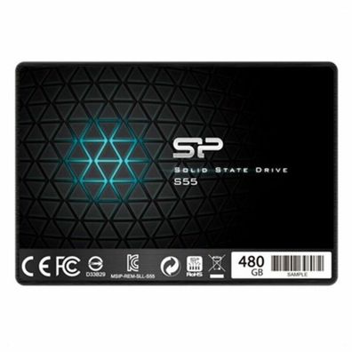 SSD 480GB, Silicon Power 2.5" Sataiii S55 3D Nand Black