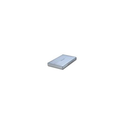 aixcase Gehäuse silber USB2.0 2.5" 6.4cm SATA HDD ALU