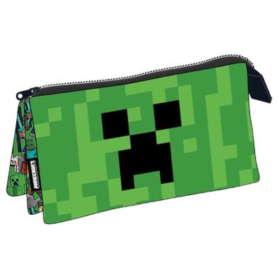 Minecraft Characters 3-fach Federmäppchen