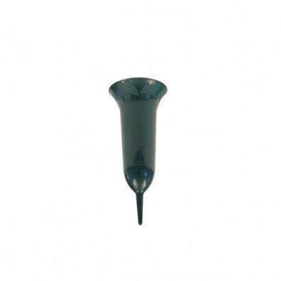 Grabvase aus Kunststoff, 0,8L - Robuste Blumenvase für Außenbereiche