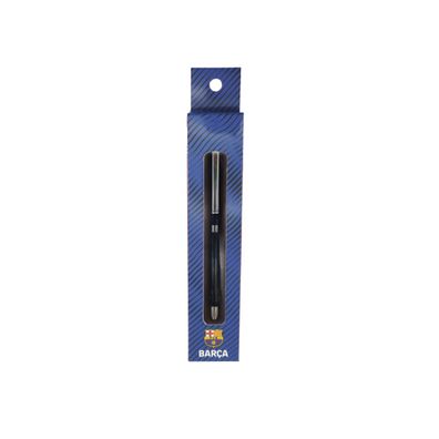 FC Barcelona Metallstift in Box 1 Stück Kugelschreiber Schwarz Geschenkstift 14 cm