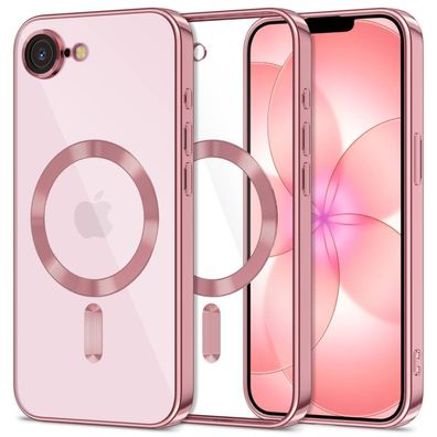 Tech-Protect MagFlex Mag kompatibel mit Apple iPhone 17e Roségold Handyhülle mit