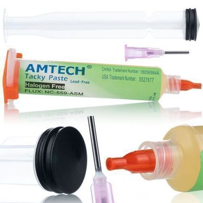 Rosfix Flussmittel NC-559-ASM – Gel No-Clean 10cc | für BGA & SMD-Löten