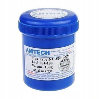 Amtech Lötflussmittel NC-559-ASM – Gelkonsistenz | No-Clean, 100 g