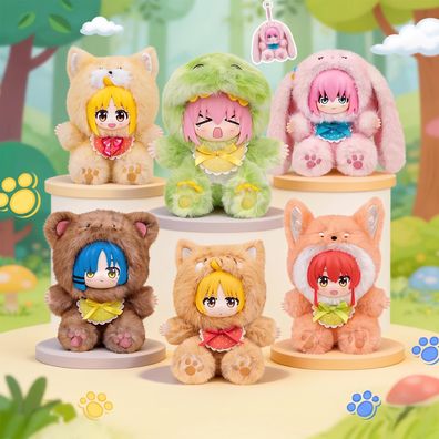 EaKi Kessoku Band in Teddy-Kostümen | Bocchi the Rock! Sammelfigur | Blind Box