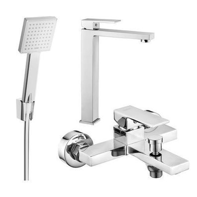 Mexen Uno R45 Badewannenset, Chrom - 71413R45-00