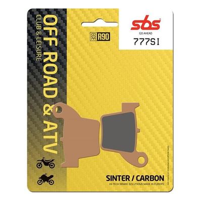 Bremsbelag SBS 777SI Offroad Sintermetall Aprilia 450 MXV Honda CR CRF Kove