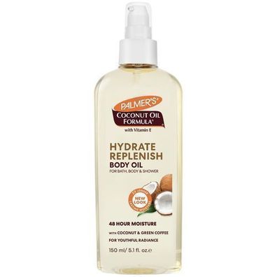 Palmer's Kokosnuss Hautpflegeöl, nährendes Körperöl mit Kokosnussformel, 150 ml