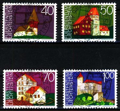 Liechtenstein 1975 Nr 630-633 ESST zentrisch gestempelt X1A2C0E