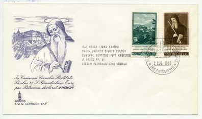 Vatikan Nr 481-482 BRIEF FDC X7904DE