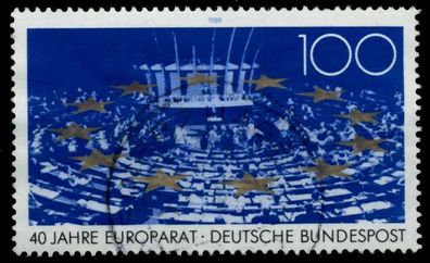 BRD BUND 1989 Nr 1422 zentrisch gestempelt X86DDDA