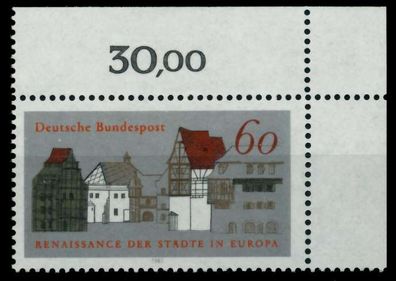 BRD BUND 1981 Nr 1084 postfrisch ECKE-ORE X8C98E2
