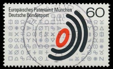 BRD BUND 1981 Nr 1088 zentrisch gestempelt X823D1E