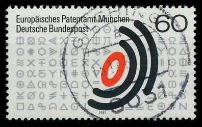 BRD BUND 1981 Nr 1088 zentrisch gestempelt X823D32