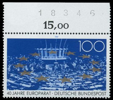 BRD BUND 1989 Nr 1422 postfrisch ORA X85AACE
