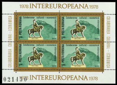Rumänien Block 151 postfrisch SAFA3C6