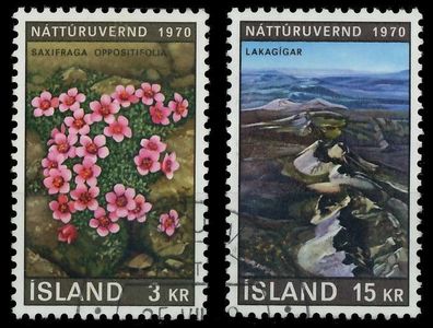 ISLAND 1970 Nr 447-448 gestempelt X5E70CA