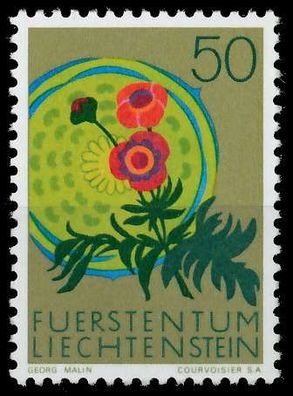 Liechtenstein 1970 Nr 523 postfrisch S216B76