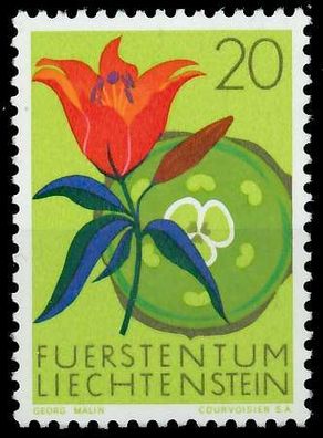 Liechtenstein 1970 Nr 521 postfrisch S216B62