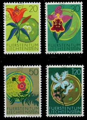 Liechtenstein 1970 Nr 521-524 gestempelt X5E7142