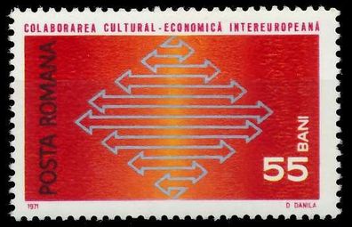 Rumänien 1971 Nr 2919 postfrisch X5EAA8E