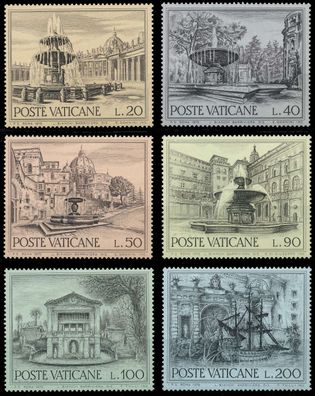 Vatikan 1975 Nr 657-662 postfrisch S21FCDE