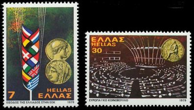Griechenland 1979 Nr 1360-1361 postfrisch S22020A