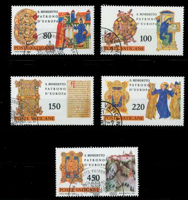 Vatikan 1980 Nr 759-763 gestempelt X5F59BE
