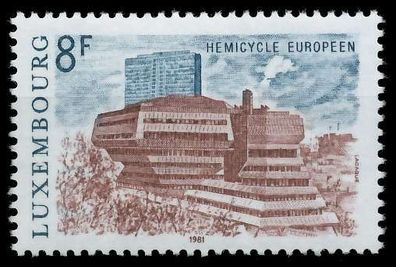 Luxemburg 1981 Nr 1029 postfrisch S22744E