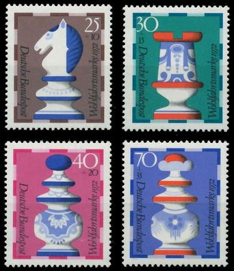 BRD BUND 1972 Nr 742-745 postfrisch S227972