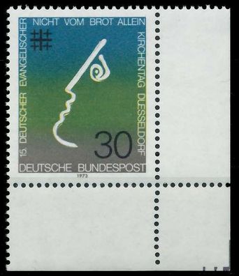 BRD BUND 1973 Nr 772 postfrisch ECKE-URE X5FA902